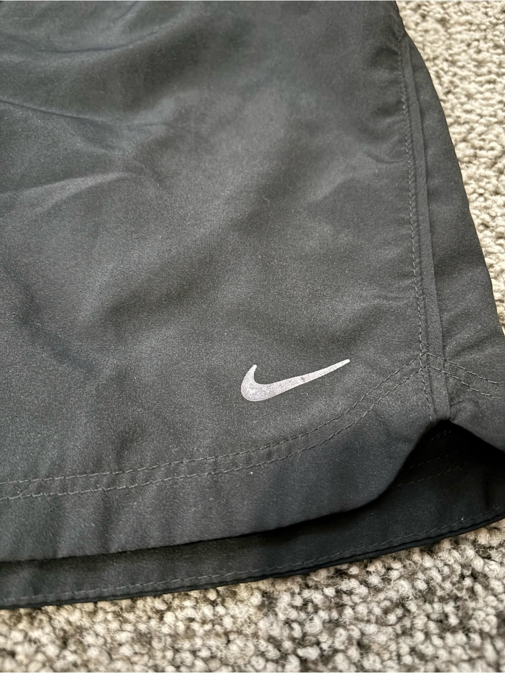 Nike Black Women's Dri-FIT Athletic Shorts - Picture 2 of 5